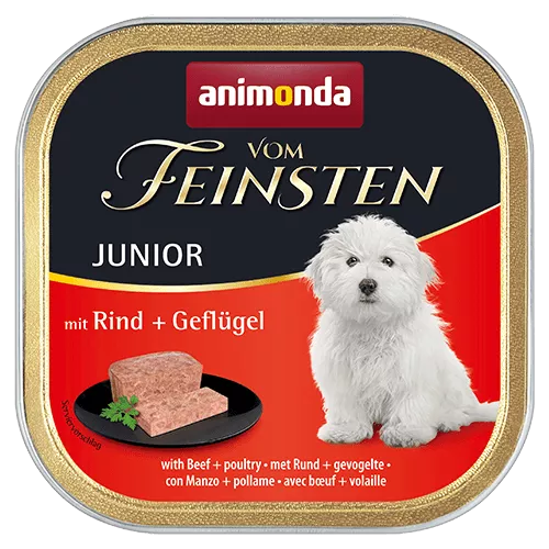 Vom Feinsten JUNIOR Rind + Geflügel 150g
